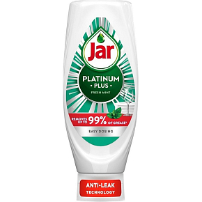 Jar Platinum Plus Fresh Mint Dishwashing Liquid 660 ml Jar Platinum Plus Fresh Mint Dishwashing Liquid 660 ml