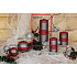 Lima Elegance Gray candle wine cylinder 60 x 150 mm 1 piece