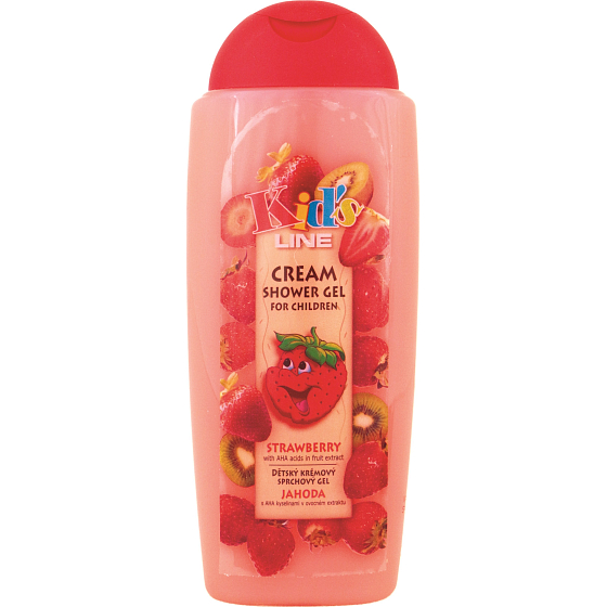 Bohemia Gifts Kids Strawberry creamy shower gel 300 ml