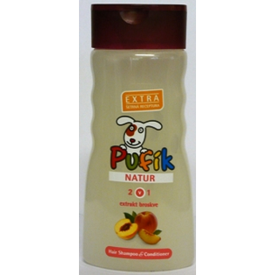 Mika Pufík Natur 2in1 conditioner + hair shampoo for children 300 ml