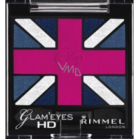 Rimmel London Glam Eyes HD Eyeshadow Eyeshadow 008 True Union Jack 2.5 g