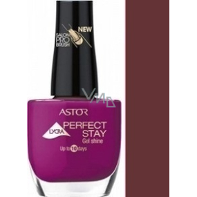 Astor Perfect Stay Gel Shine 3in1 Nail Polish 307 Red My Mood 12 ml