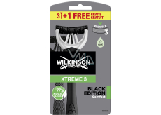 Wilkinson Xtreme 3 Black Edition razor for men 4 pieces