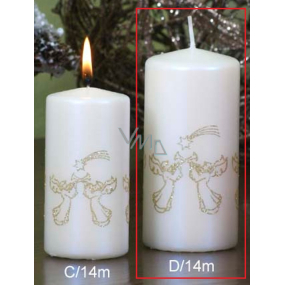 Lima Angels Trumpet Candle Pearl Cylinder 60 x 120 mm 1 piece