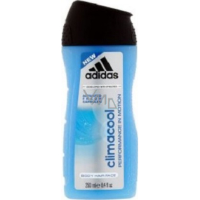 Adidas Climacool 3 in 1 shower gel for body, face and hair for men 250 ml