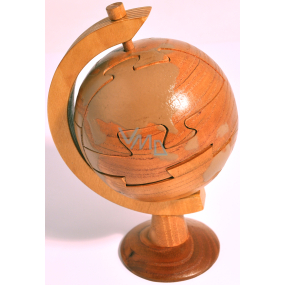 Albi Brain Teaser Globe wooden brain teaser for traveling around the world