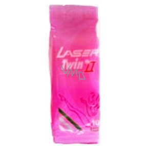 Laser Twin II disposable 2-blade razors for women 10 pieces