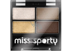 Miss Sports Studio Color Quattro Eyeshadow 413 100% Golden 3.2 g