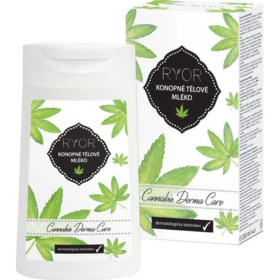 Ryor Cannabis Derma Care Hemp Body Lotion 200 ml