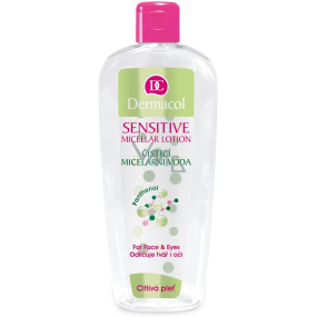 Dermacol Sensitive Micellar Lotion cleaning micellar water 400 ml