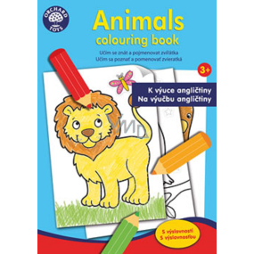 Ditipo Coloring pages Animals for teaching English to children 3+ 24 pages