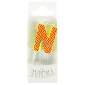 Albi Single cake candle - Letter N, 2.5 cm
