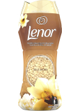 Lenor Gold Orchid scent of vanilla, mimosa, roses and peach fragrant beads for washing machine drum 210 g