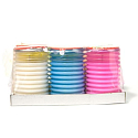 New Garden Citronella Mosquito repellent scented candle, in plastic, colour mix 70 x 110 mm 1 piece