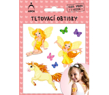 Arch Tattoo decals with a certificate for children Fairies