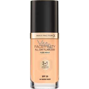 Max Factor Facefinity All Day Flawless 3in1 Makeup 44 Warm Ivory 30 ml