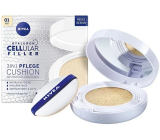 Nivea Hyaluron Cellular Filler 3in1 caring tinted cream make-up in sponge 01 Light 15 g