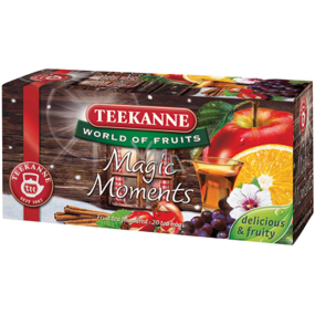 Teekanne World of Fruit Magic Moments delicious fruit-herbal tea flavored infusion bags 20 x 2.5 g