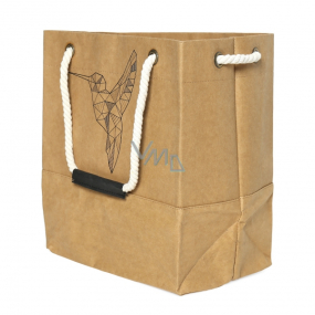 Albi Eco bag made of washable paper with an ear - hummingbird 30 cm x 34 cm x 18 cm