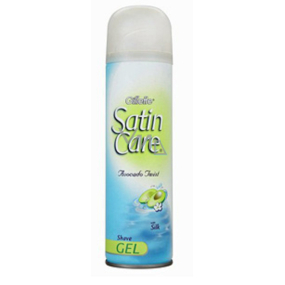 Gillette Satin Care Avocado Twist shaving gel for women 200 ml