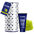 Grace Cole GC Sport washing gel 50 ml + washing sponge + tin can, cosmetic set for men