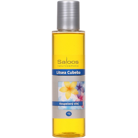 Saloos Litsea Cubeba bath oil for relief of sore and swollen feet 125 ml