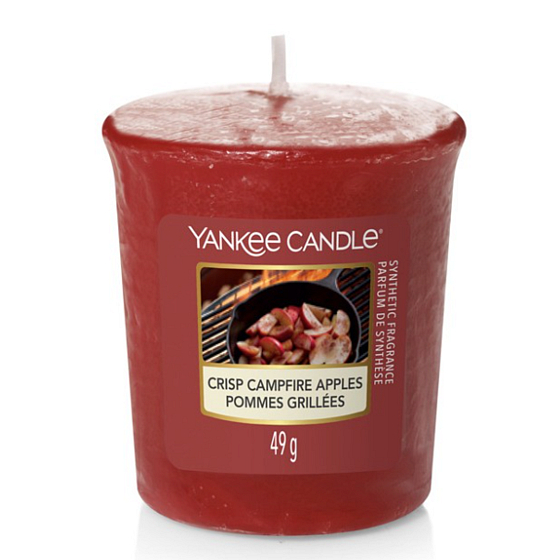 Yankee Candle Crisp Campfire Apples scented votive candle 49 g