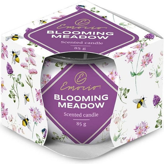 Emocio Blooming Meadow scented candle glass 70 x 62 mm 85 g