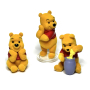 Disney Winnie the Pooh Mini Figure - Winnie standing with a pot of honey, 1 piece, 5 cm