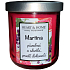 Heart & Home Fresh grapefruit and blackcurrant soy scented candle with Martina's name 110 g