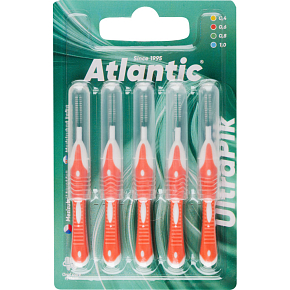 Atlantic UltraPik interdental brushes 0,6 mm Red 5 pieces