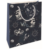 Nekupto Gift paper bag 23 x 18 x 10 cm Nautical