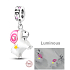 Sterling Silver 925 Luminous - Zodiac Sign Aries, Bracelet Pendant