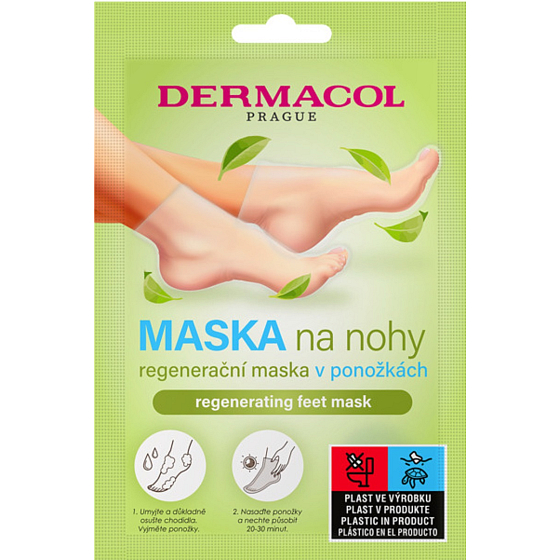 Dermacol Regenerating foot mask in socks 2 x 15 ml