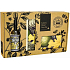 English Soap Narcissus Lime - Narcissus and Lime natural perfumed toilet soap with shea butter 240 g + hand cream 75 ml + hand sanitizer 100 ml, cosmetic set for women