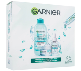 Garnier Skin Naturals Hyaluronic Aloe Micellar Water Micellar Water 400 ml + Filling Facial Serum with Aloe Vera 30 ml + Jelly 3in1 Day Moisturizer with gel texture for normal to combination skin 50 ml, cosmetic set