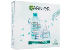 Garnier Skin Naturals Hyaluronic Aloe Micellar Water Micellar Water 400 ml + Filling Facial Serum with Aloe Vera 30 ml + Jelly 3in1 Day Moisturizer with gel texture for normal to combination skin 50 ml, cosmetic set