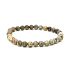 Celestin chrysanthemum bracelet elastic natural stone, ball 6 mm / 16 - 17 cm