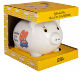 Albi Piglet with hammer treasure box For a common journey through life 14 cm