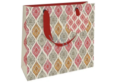 Nekupto Gift paper bag luxury 18 x 16 x 8 cm Graphic pattern