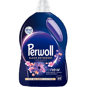 Perwoll Washing Gel Renew Dark Bloom 60 Wash, 3000 ml