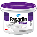 Het Fasadin facade paint with fine grain, white, 3 kg