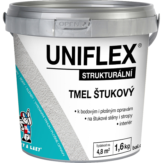 Uniflex acrylic plaster filler, 1.6 kg