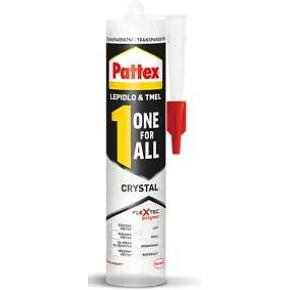 PATTEX One For All Crystal universal mounting adhesive transparent, 290 g PATTEX One For All Crystal universal mounting adhesive transparent, 290 g