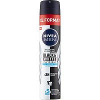 Nivea Men Black & White Invisible Fresh Men's Antiperspirant, 200 ml