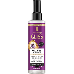 Schwarzkopf Gliss Full Hair Wonder Leave-in conditioner with caffeine for fragile, weak hair 200ml