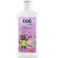Dixi Whistle Shampoo and Shower Gel Strawberry and Raspberry for Kids 100 ml