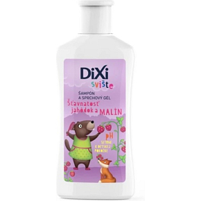 Dixi Whistle Shampoo and Shower Gel Strawberry and Raspberry for Kids 100 ml