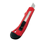 Spokar Hobby snap-off knife, 18 mm, metal guide