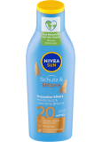 Nivea Sun Protect & Bronze OF20 + intensive sun lotion 200 ml